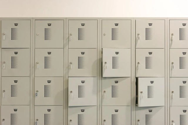 Lockers voor gymzaal tot klaslokaal